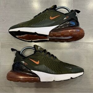 Nike Air Max 270 Men's Size 8.5 Rough Green Sneakers Shoes Athletic DQ4686-300